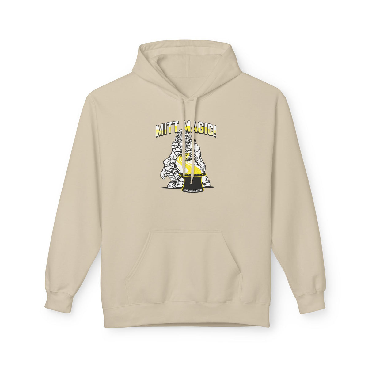 Mitt Magic Unisex Hoodie - Sand