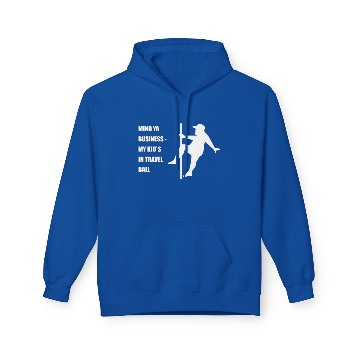 Mind Ya Business Unisex Hoodie - Royal Front