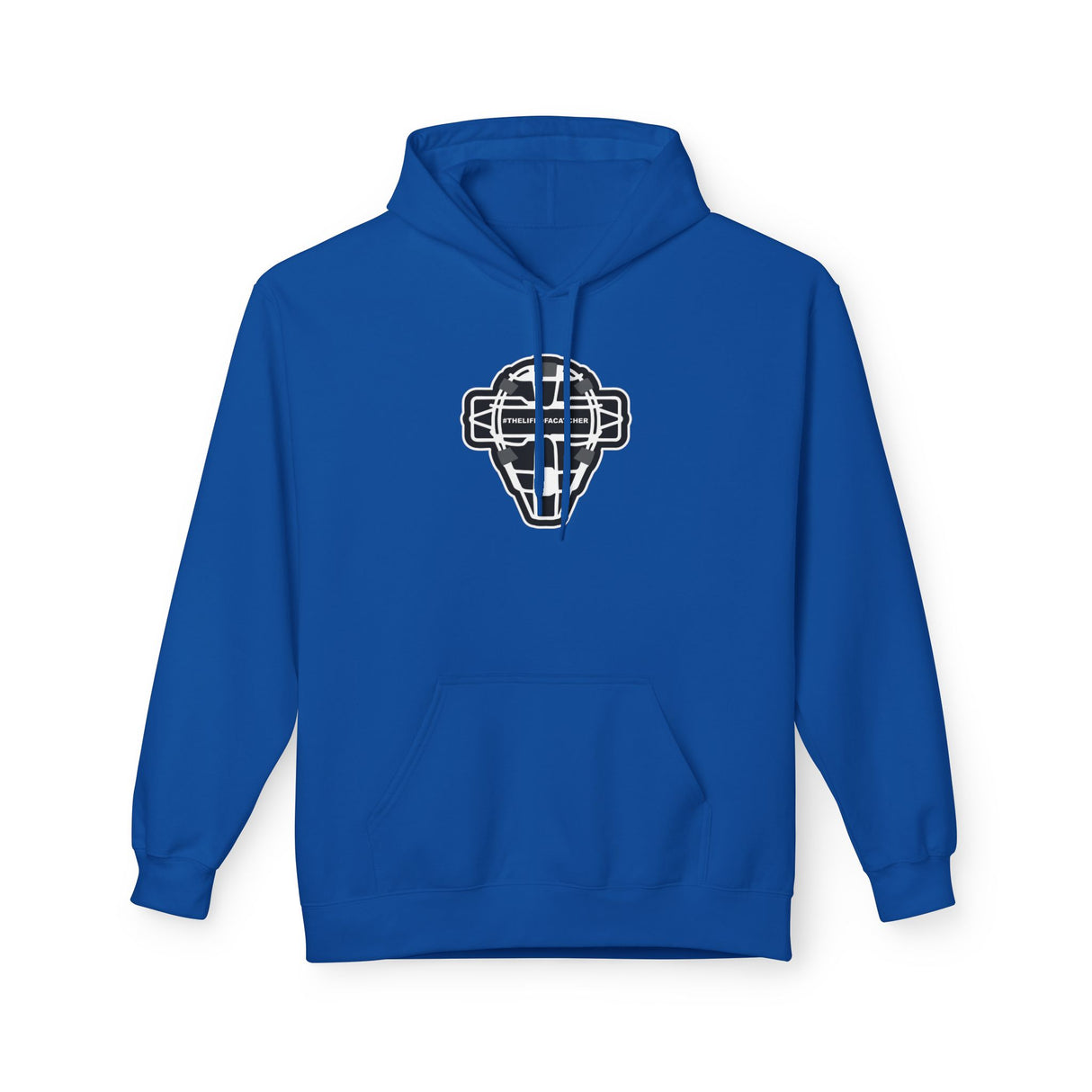 The Catching Guy Logo Mask Unisex Hoodie - Royal