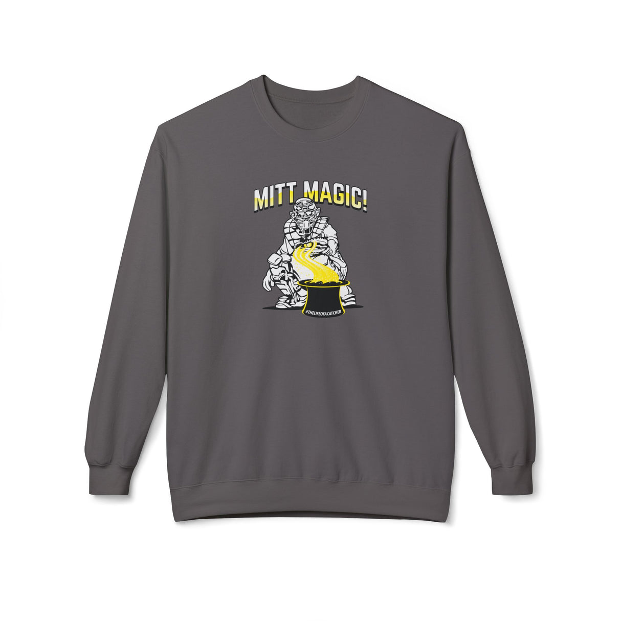 Mitt Magic Unisex Sweatshirt - Charcoal
