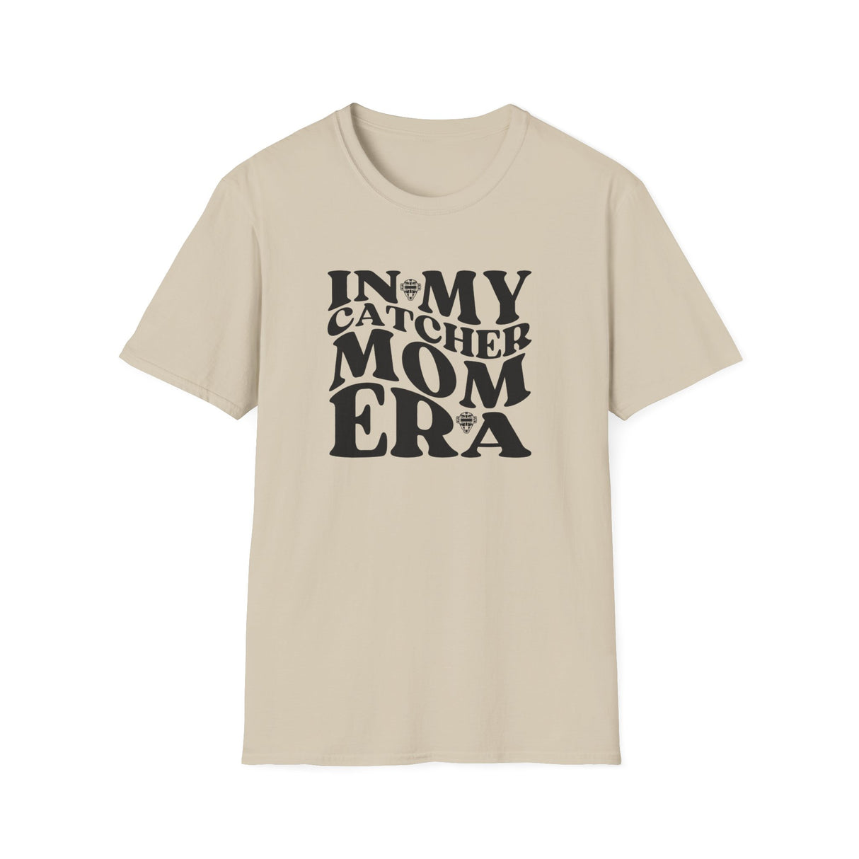 In My Catcher Mom Era Unisex T-Shirt - Sand