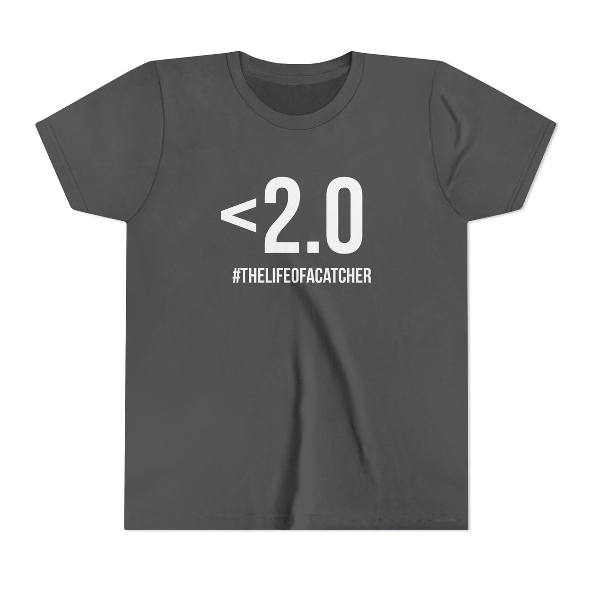 Drop Your Pop <2.0 Youth T-Shirt - Charcoal