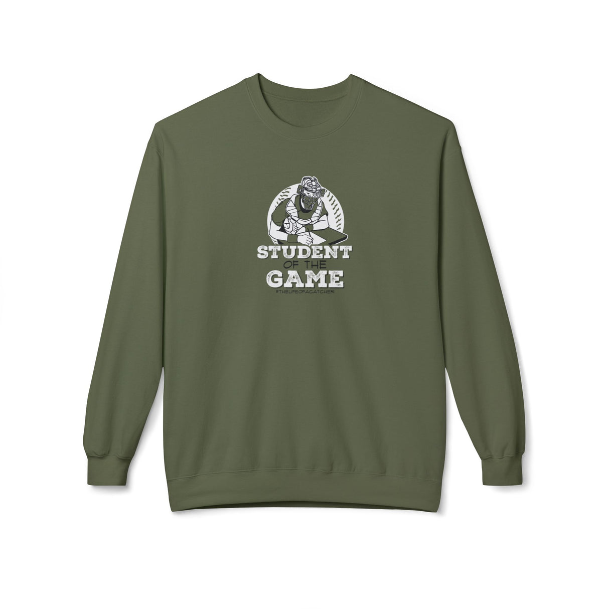Student Of The Game Unisex Sweatshirt military green