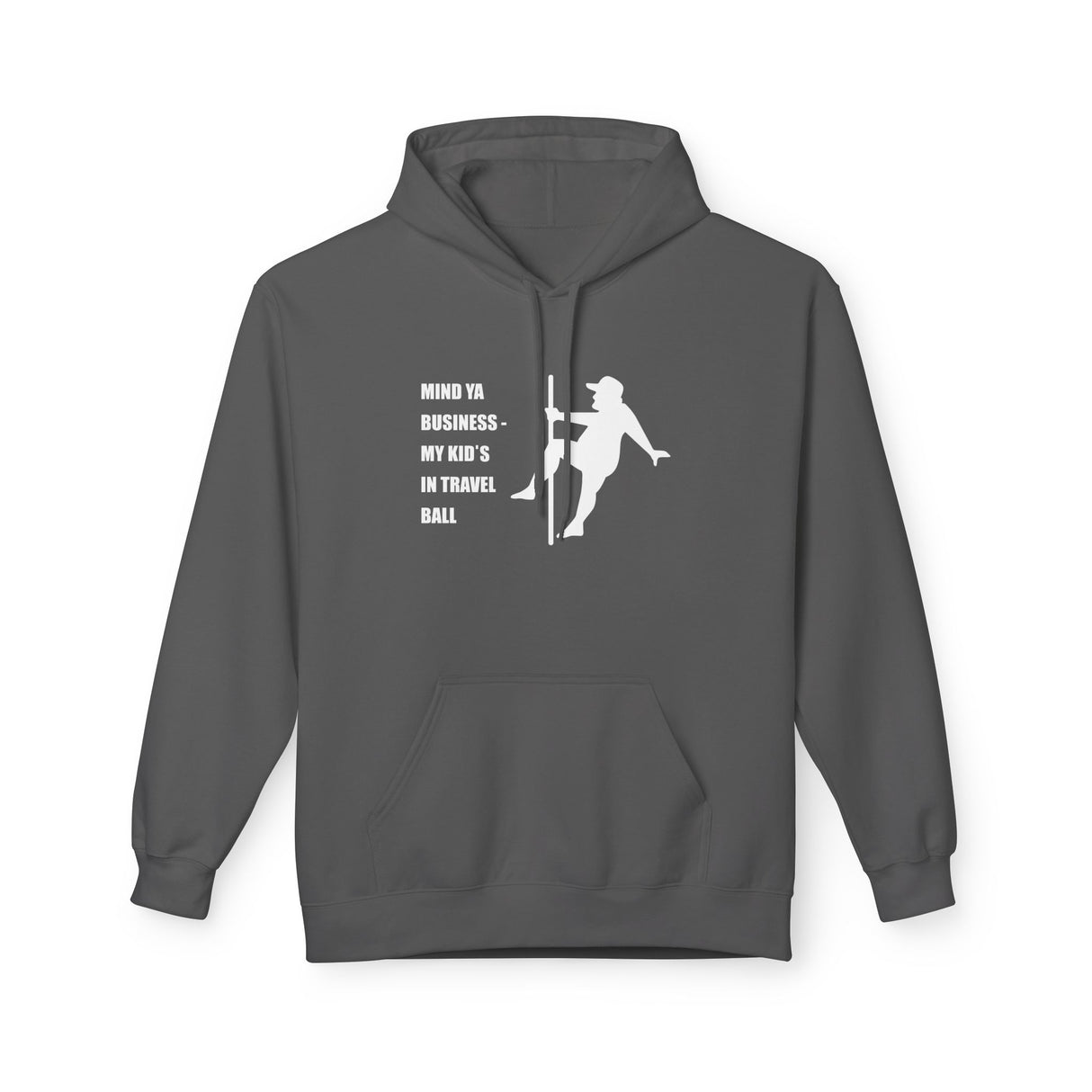 Mind Ya Business Unisex Hoodie - Charcoal