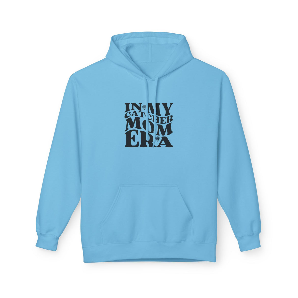 In My Catcher Mom Era Unisex Hoodie - Sky