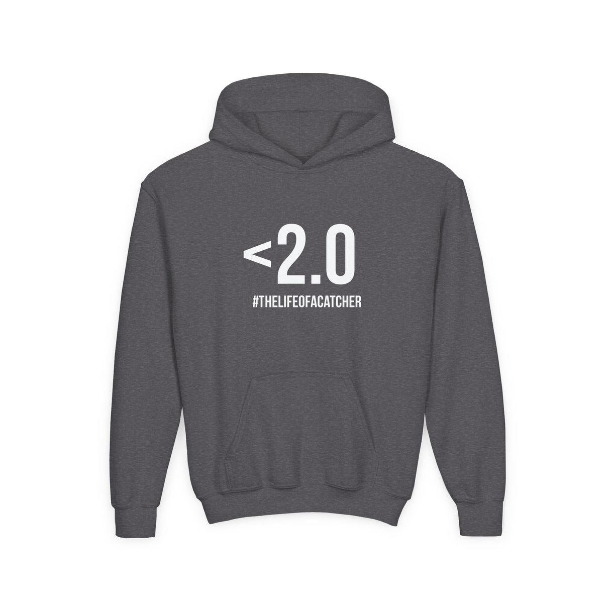 Drop Your Pop 2.0 Youth Hoodie - Heather Grey
