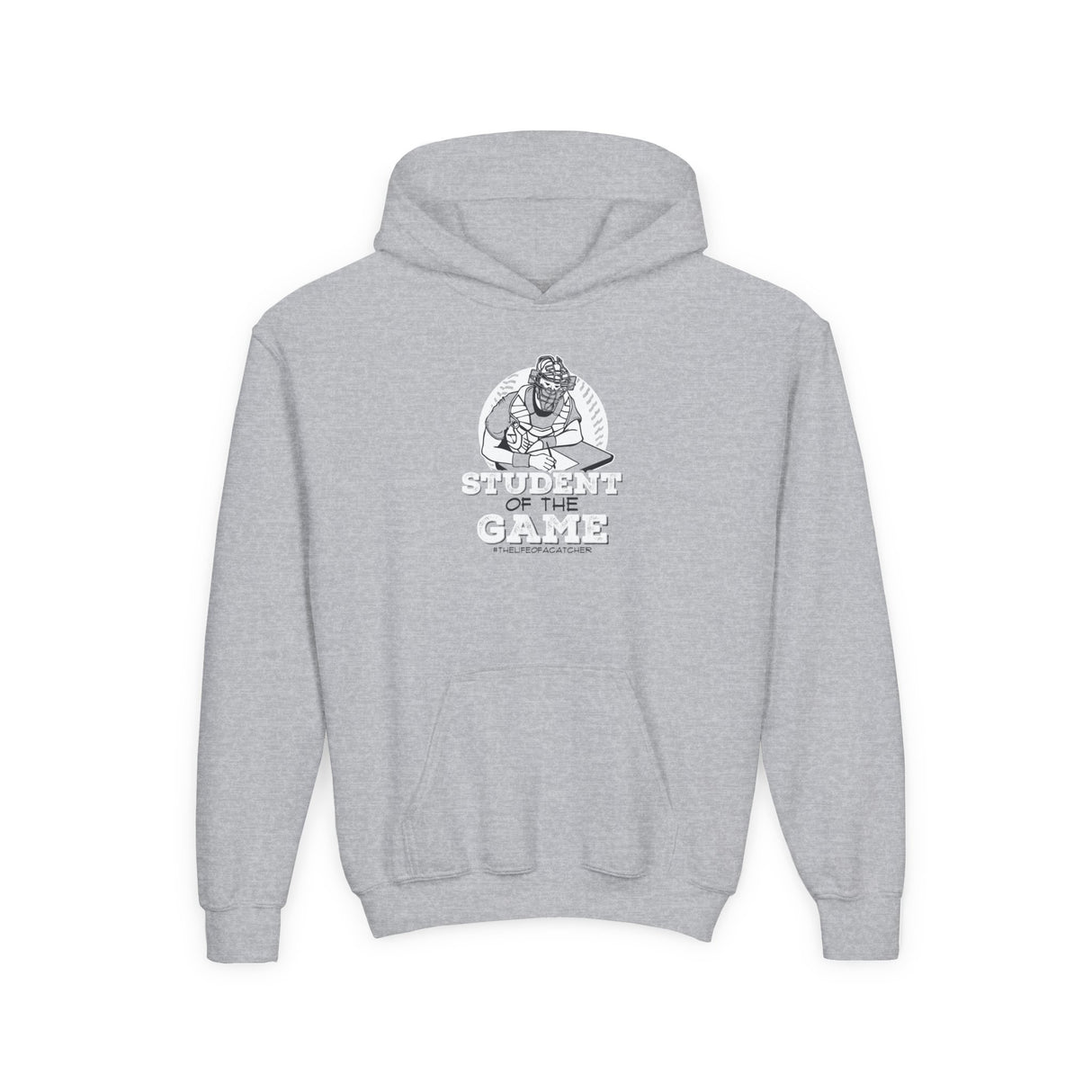 Student Of The Game Youth Hoodie grey