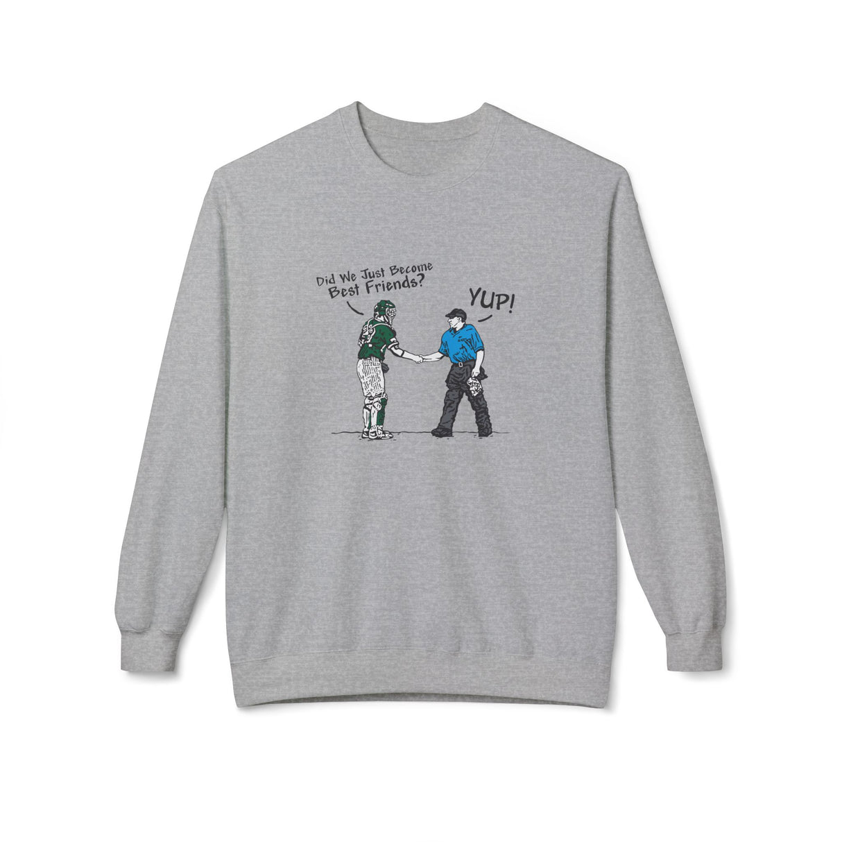 Best Friends Unisex Sweatshirt - Sport Grey
