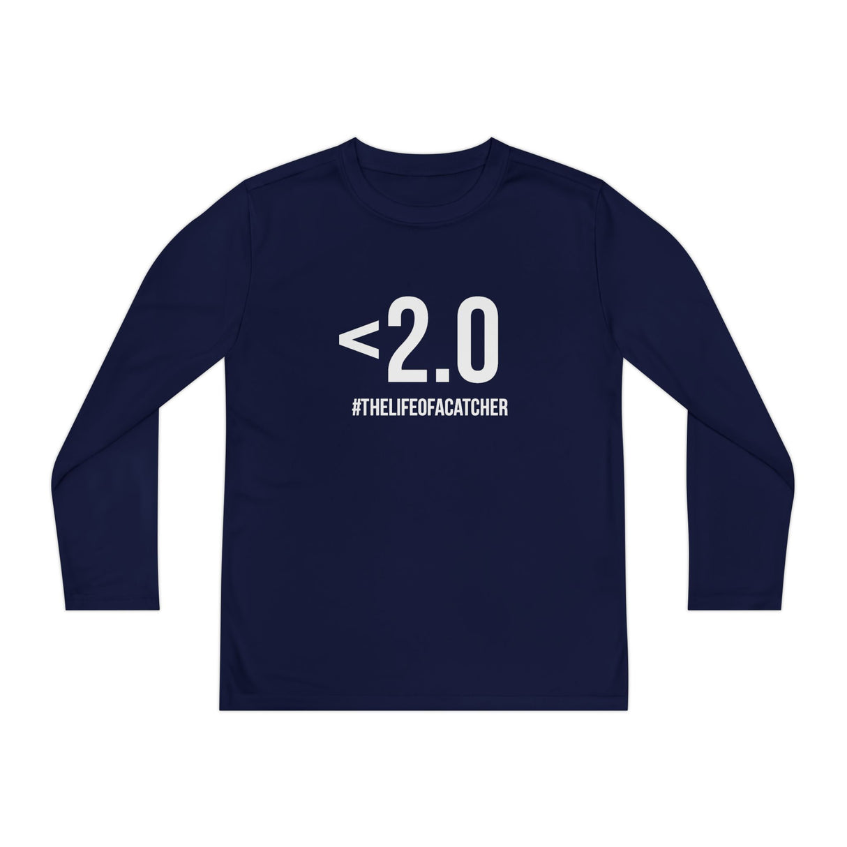 Drop Your Pop <2.0 Youth Long Sleeve T-Shirt - Navy