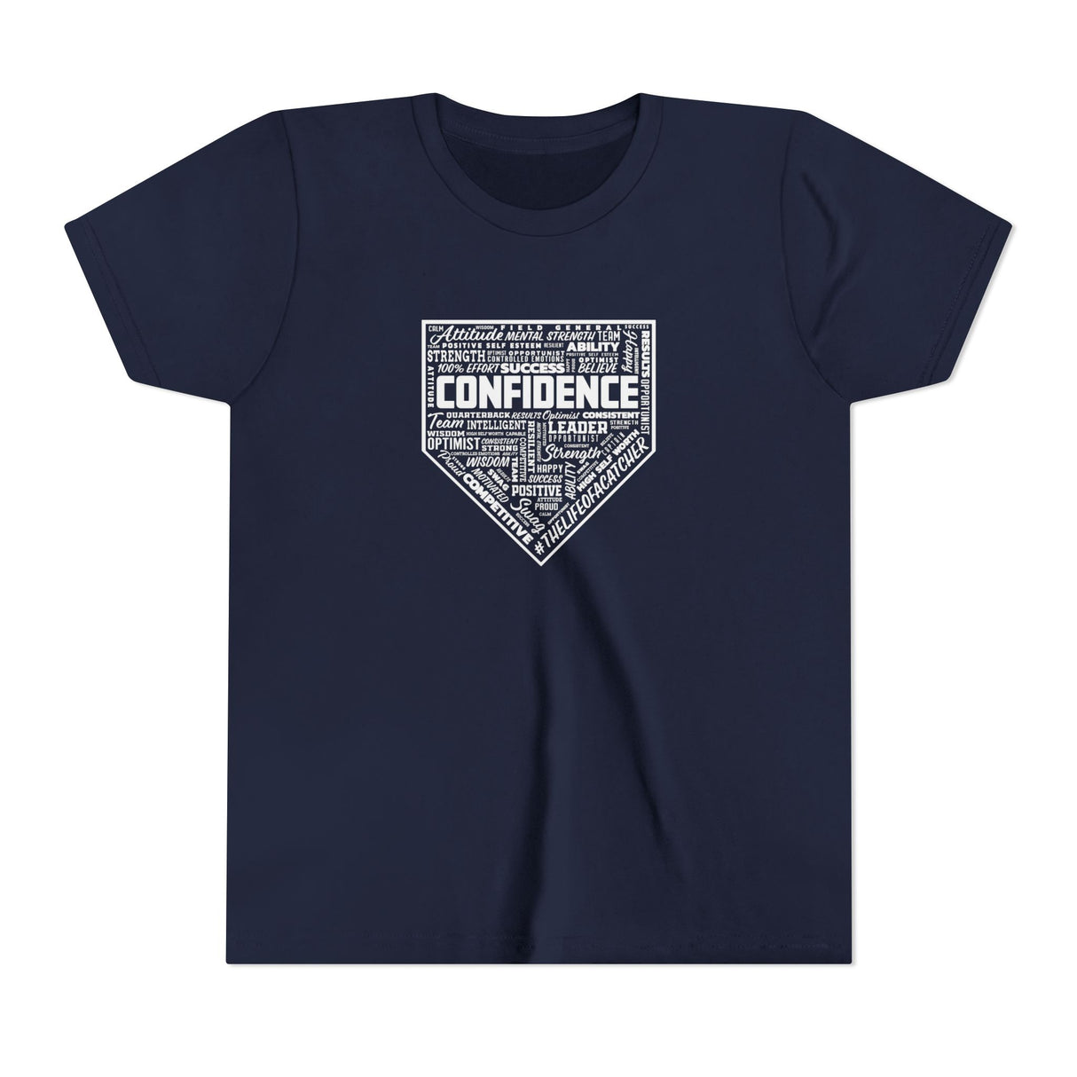Confidence Youth T-Shirt - Navy