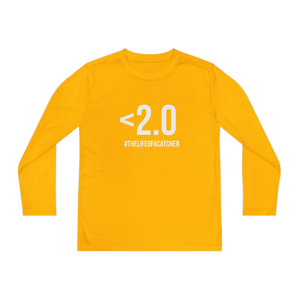 Drop Your Pop <2.0 Youth Long Sleeve T-Shirt - Gold