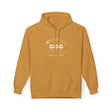 Home Plate Social Club Softball Unisex Hoodie - Mustard Front