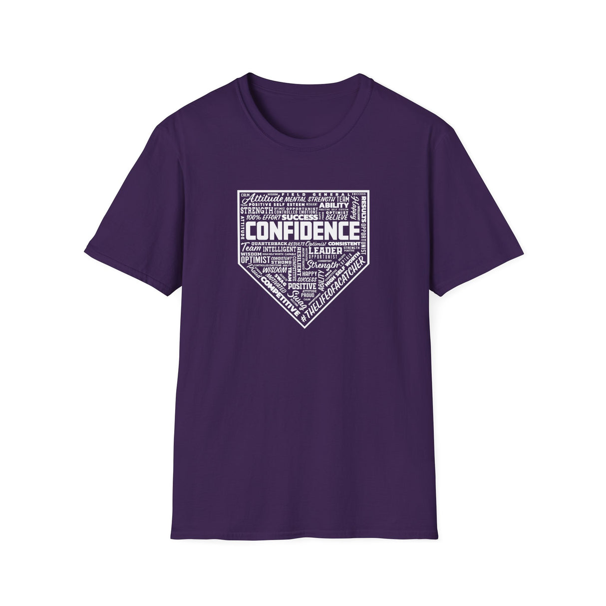 Confidence Unisex T-Shirt - Purple