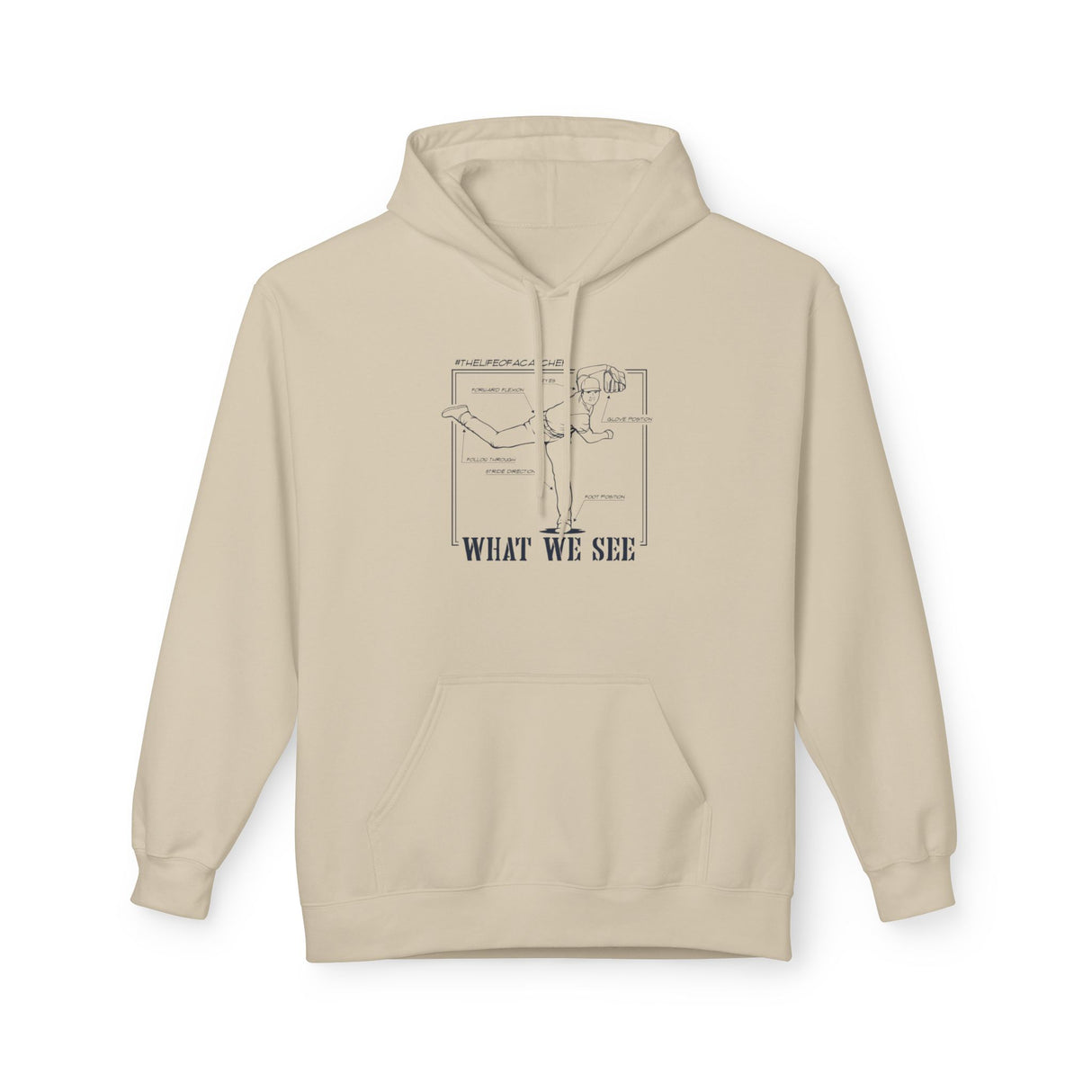 What We See Unisex Hoodie Stone
