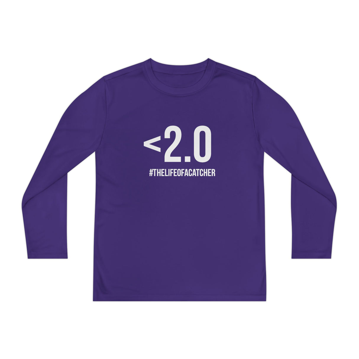 Drop Your Pop <2.0 Youth Long Sleeve T-Shirt - Purple