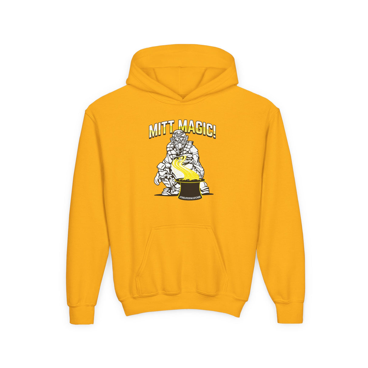 Mitt Magic Youth Hoodie Gold