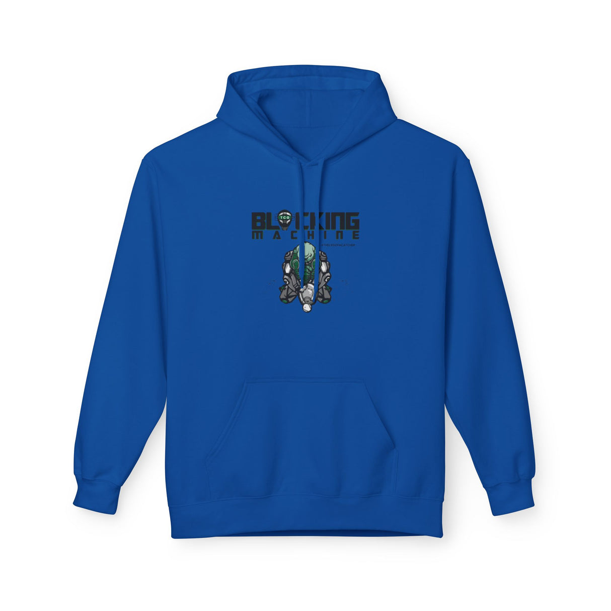 Blocking Machine Unisex Hoodie - Royal