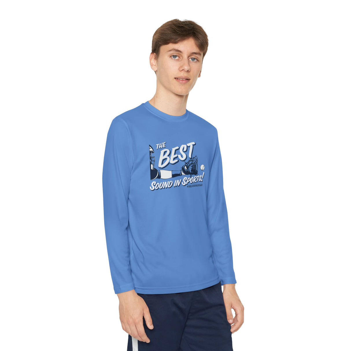 The Best Sound In Sports Youth Long Sleeve T-Shirt boy