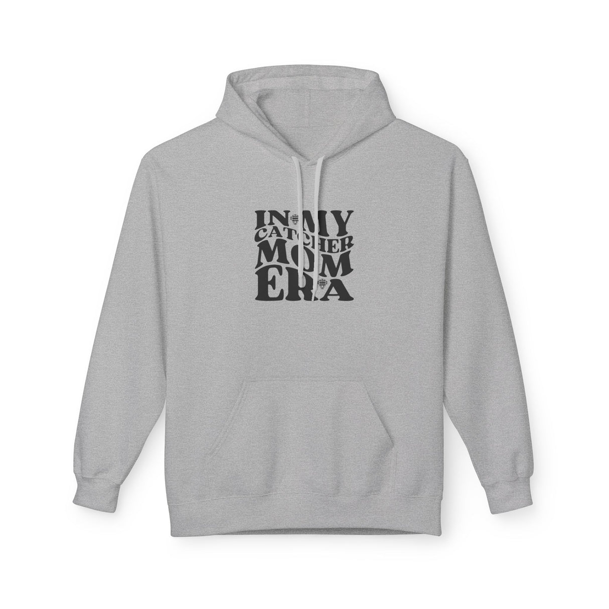 In My Catcher Mom Era Unisex Hoodie - Sport Grey