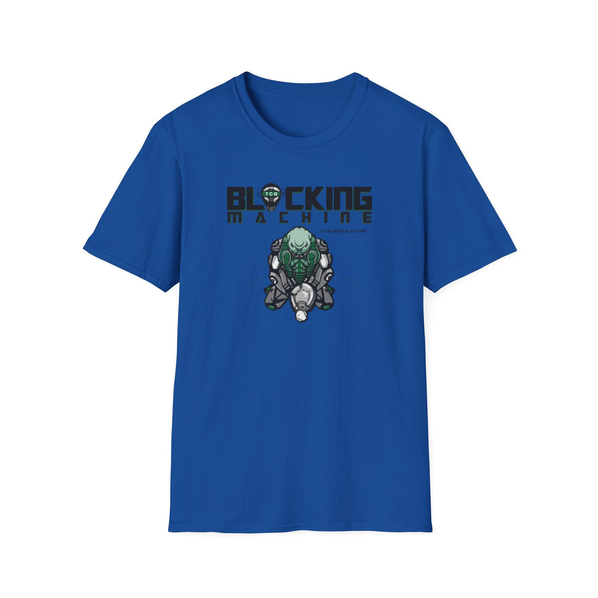 Blocking Machine Unisex T-Shirt - Royal