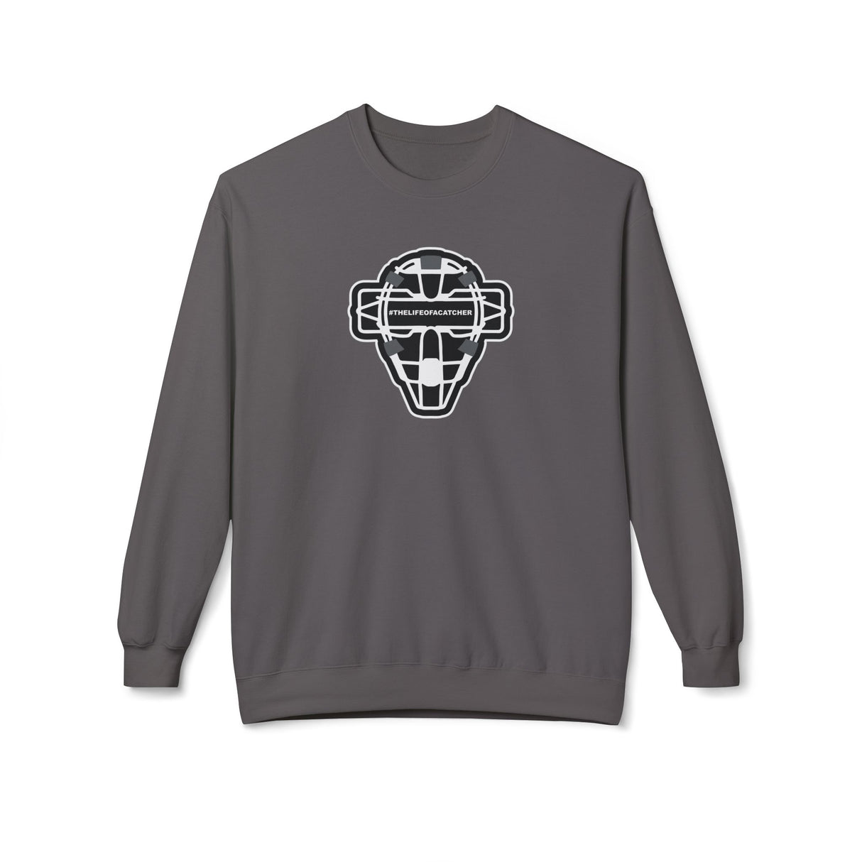 The Catching Guy Logo Mask Unisex Sweatshirt - Charcoal