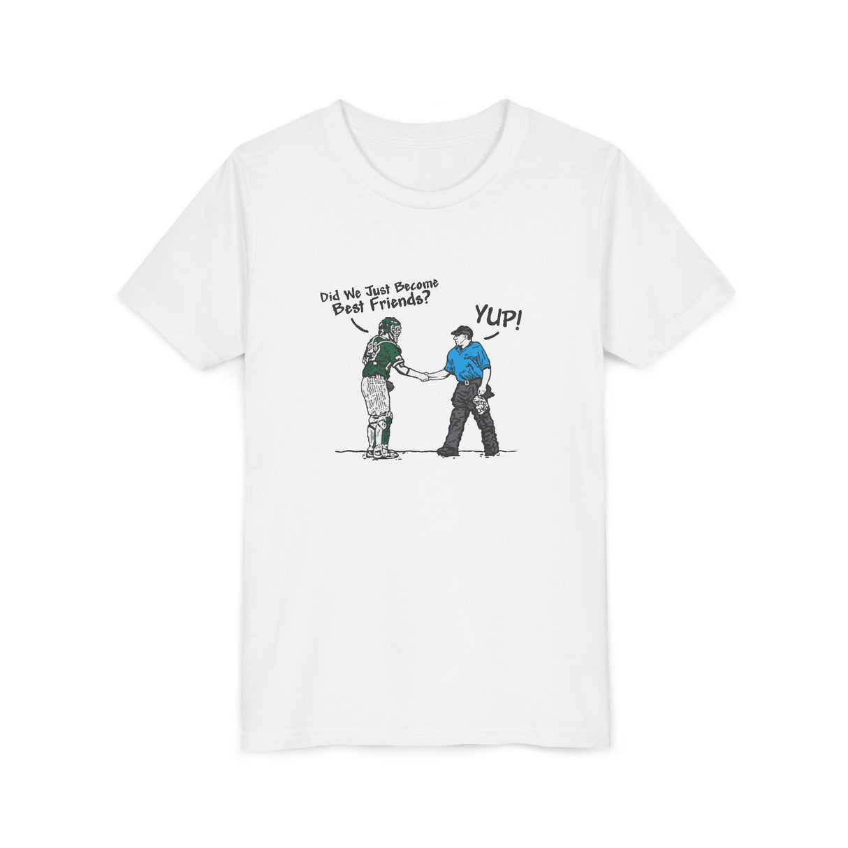 Best Friends Youth T-Shirt - Front White