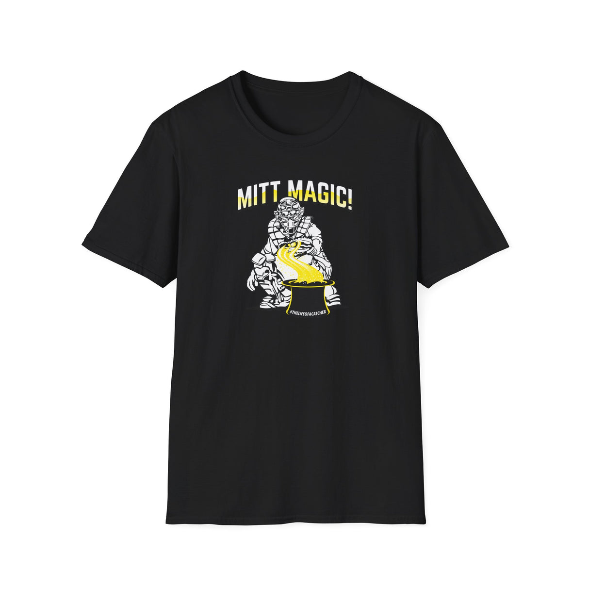 Mitt Magic Unisex T-Shirt - Black