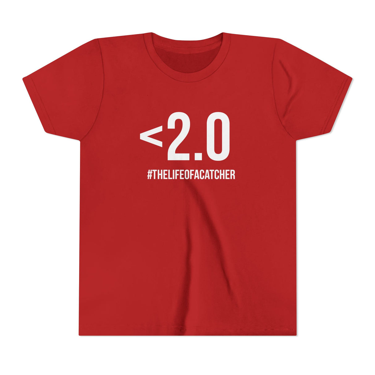 Drop Your Pop <2.0 Youth T-Shirt - Red