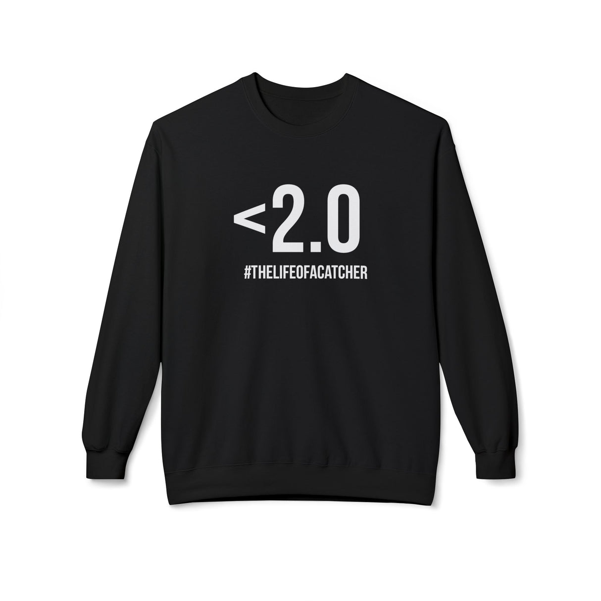 Drop Your Pop <2.0 Unisex Sweatshirt - Black Front