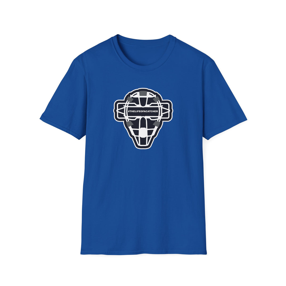 The Catching Guy Logo Mask Unisex T-Shirt - Royal