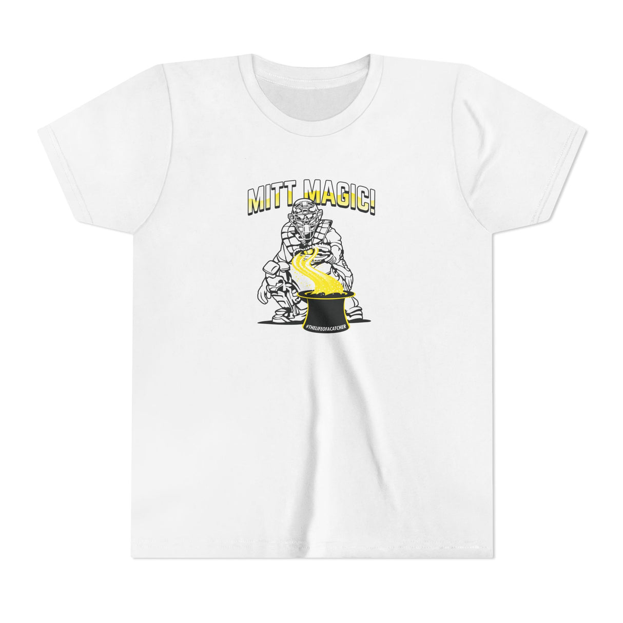 Mitt Magic Youth T-Shirt - White