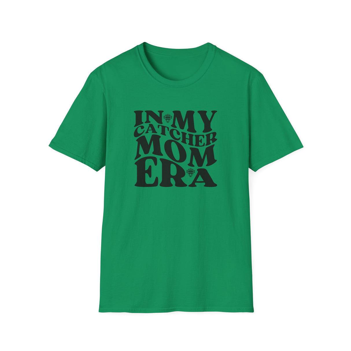 In My Catcher Mom Era Unisex T-Shirt - Kelly Green