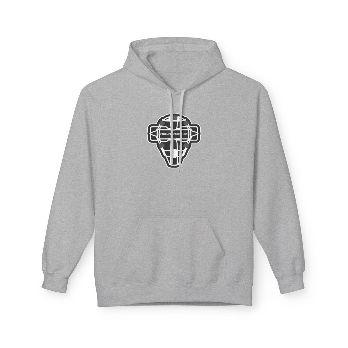 The Catching Guy Logo Mask Unisex Hoodie - Sport Grey