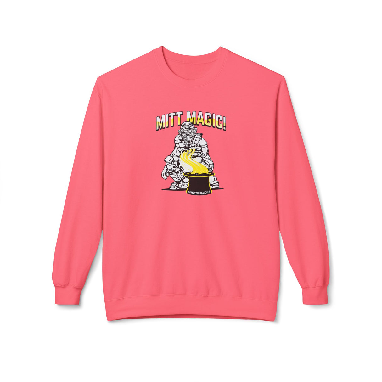 Mitt Magic Unisex Sweatshirt - Pink Lemonade