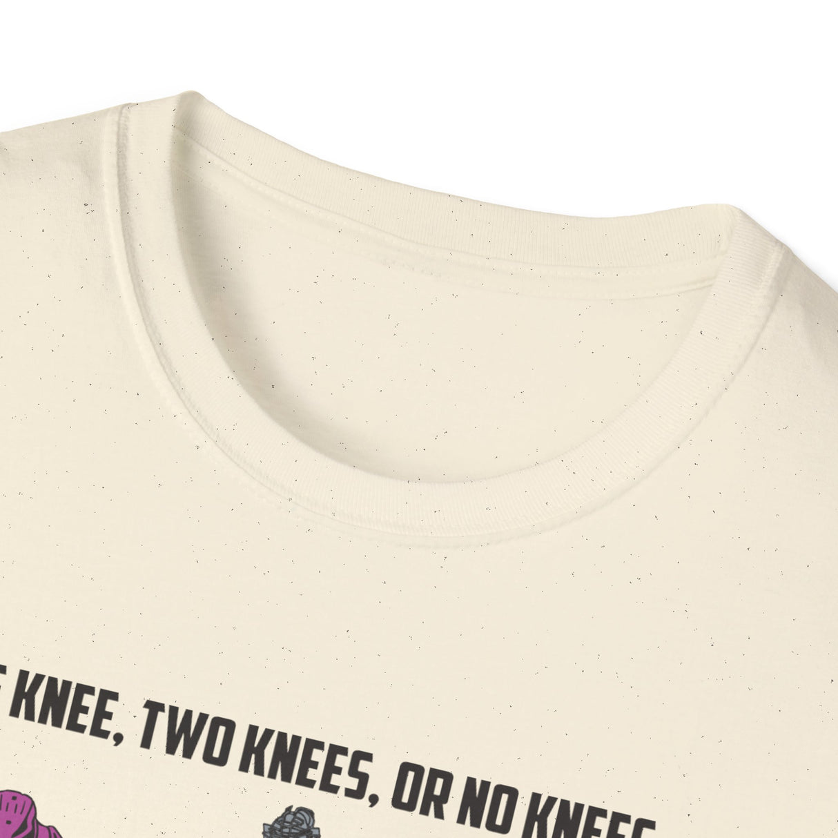 Knees Unisex T-Shirt collar