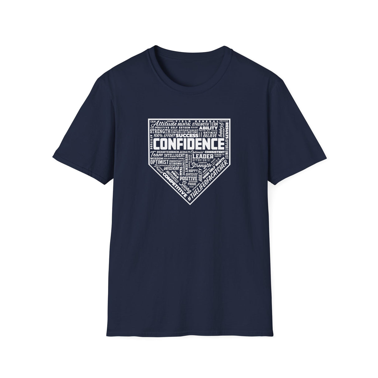 Confidence Unisex T-Shirt - Navy