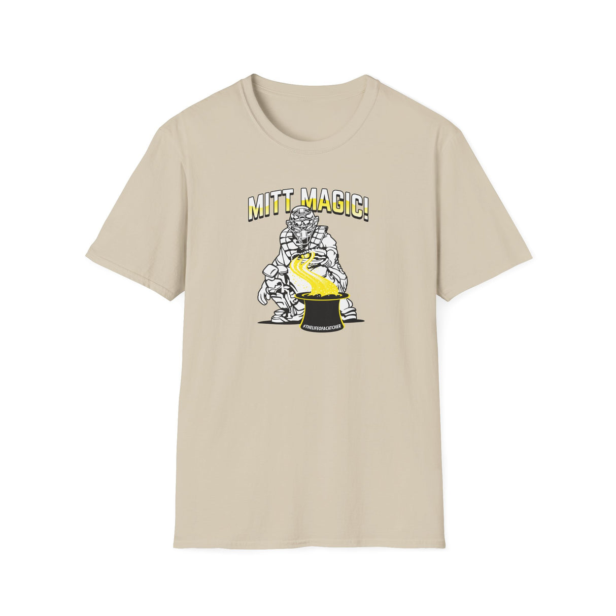 Mitt Magic Unisex T-Shirt - Sand
