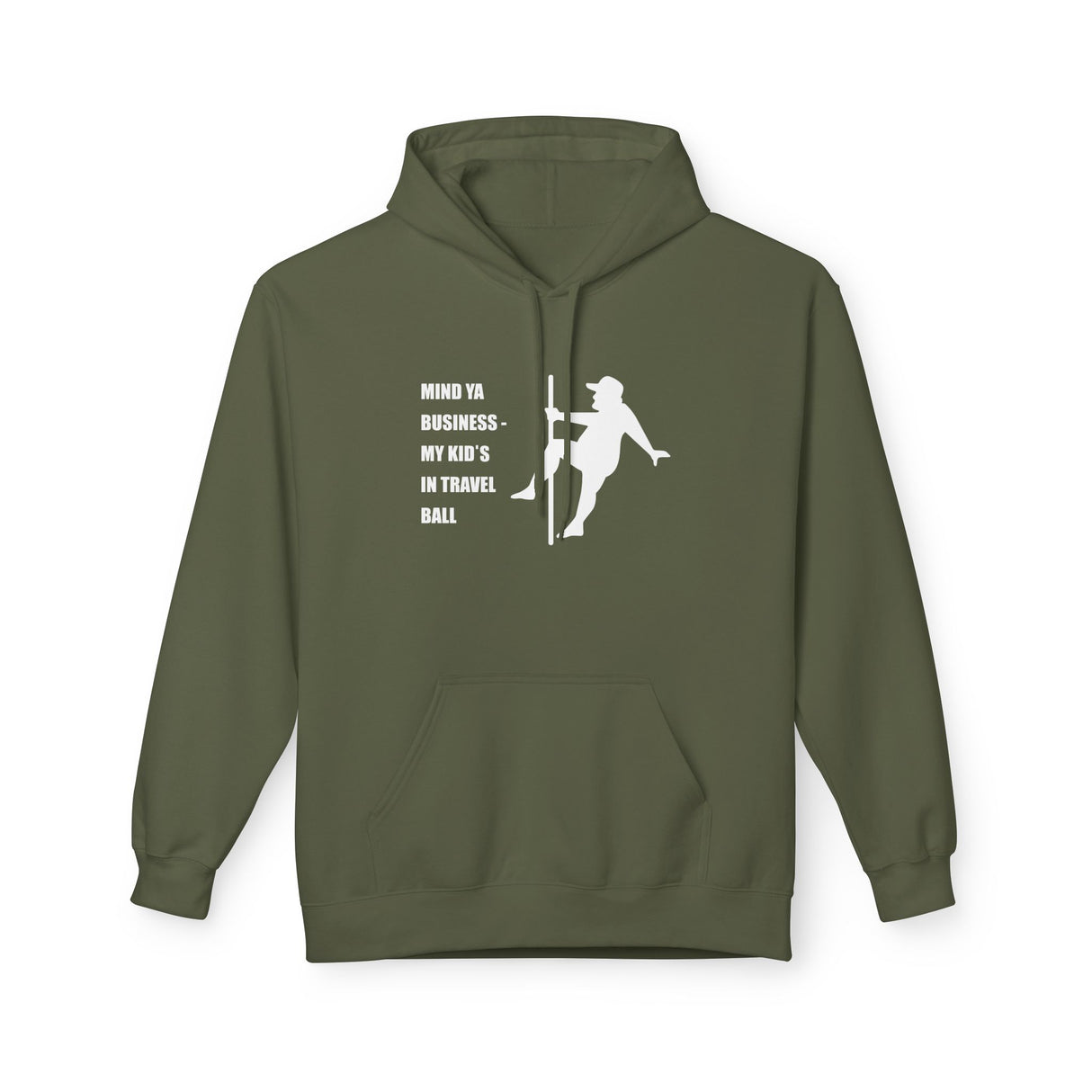 Mind Ya Business Unisex Hoodie - Military Green