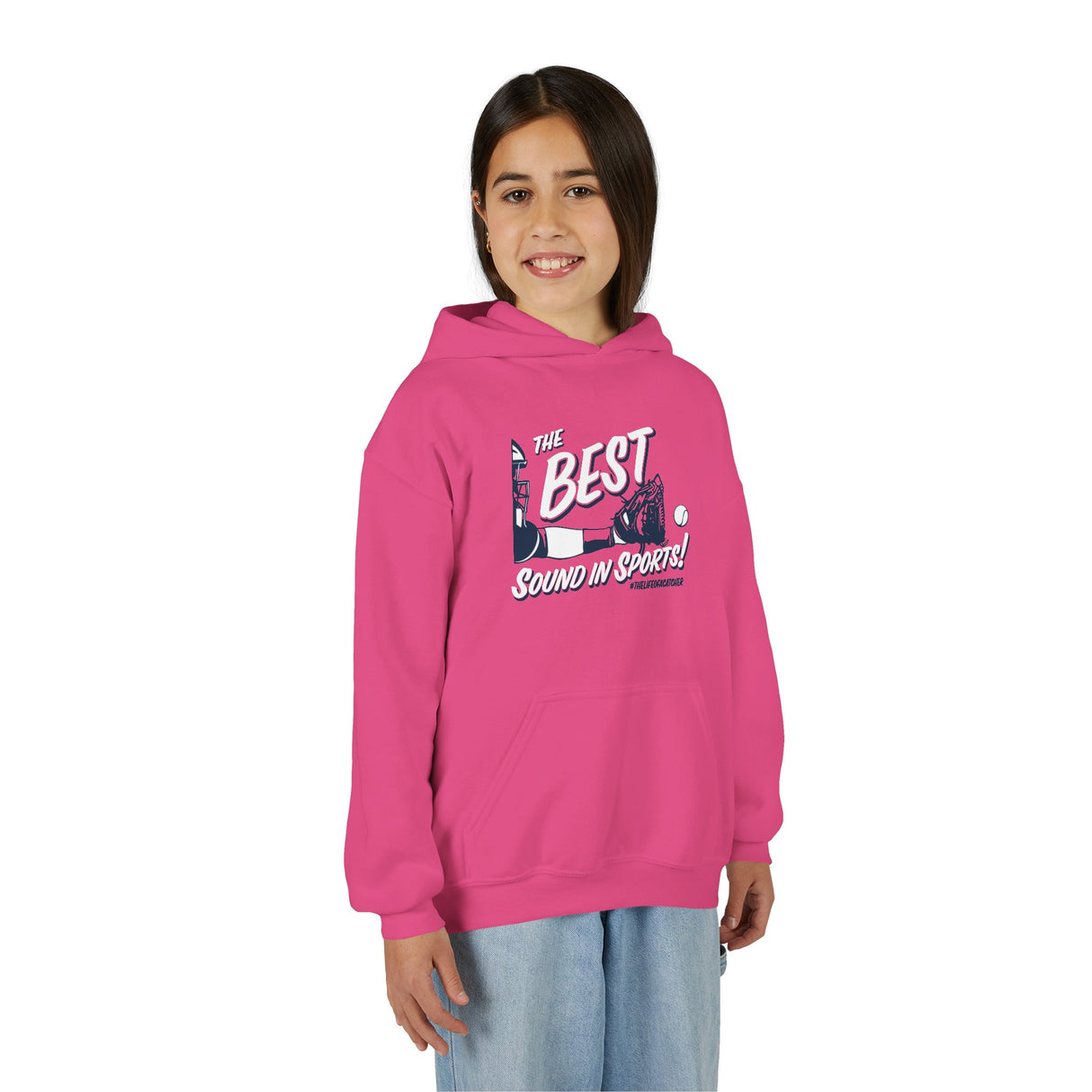 The Best Sound In Sports Youth Hoodie girl
