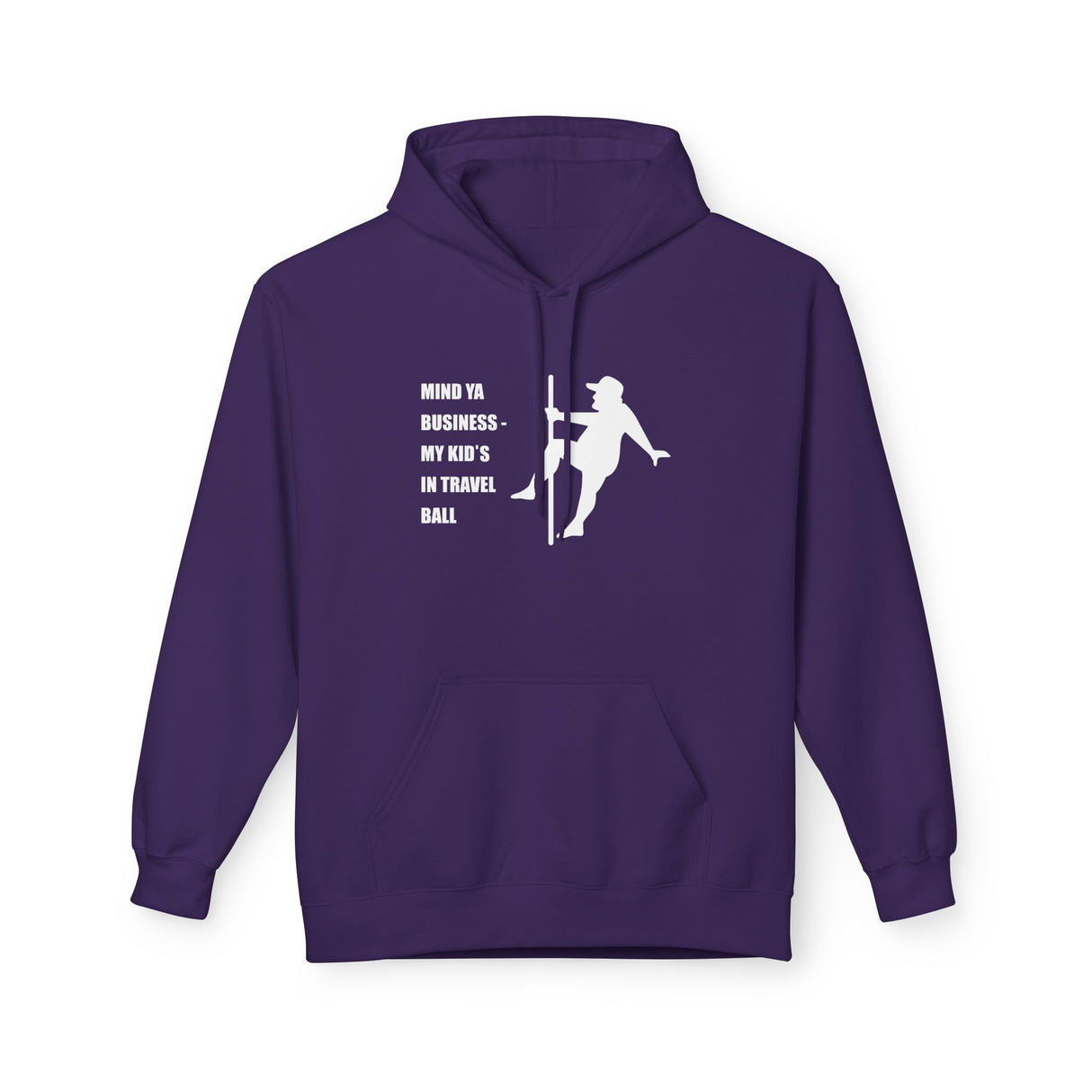 Mind Ya Business Unisex Hoodie - Purple