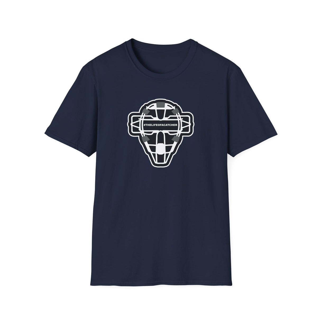 The Catching Guy Logo Mask Unisex T-Shirt - Navy