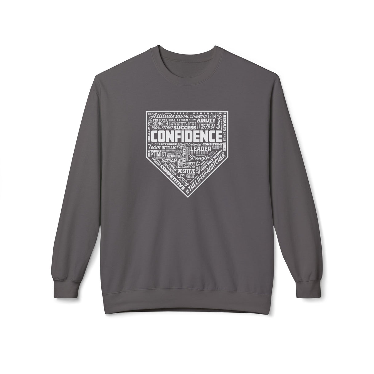 Confidence Unisex Sweatshirt - Charcoal