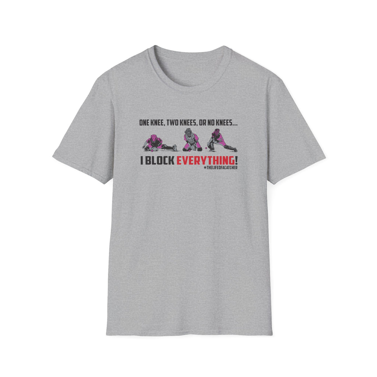 Knees Unisex T-Shirt grey