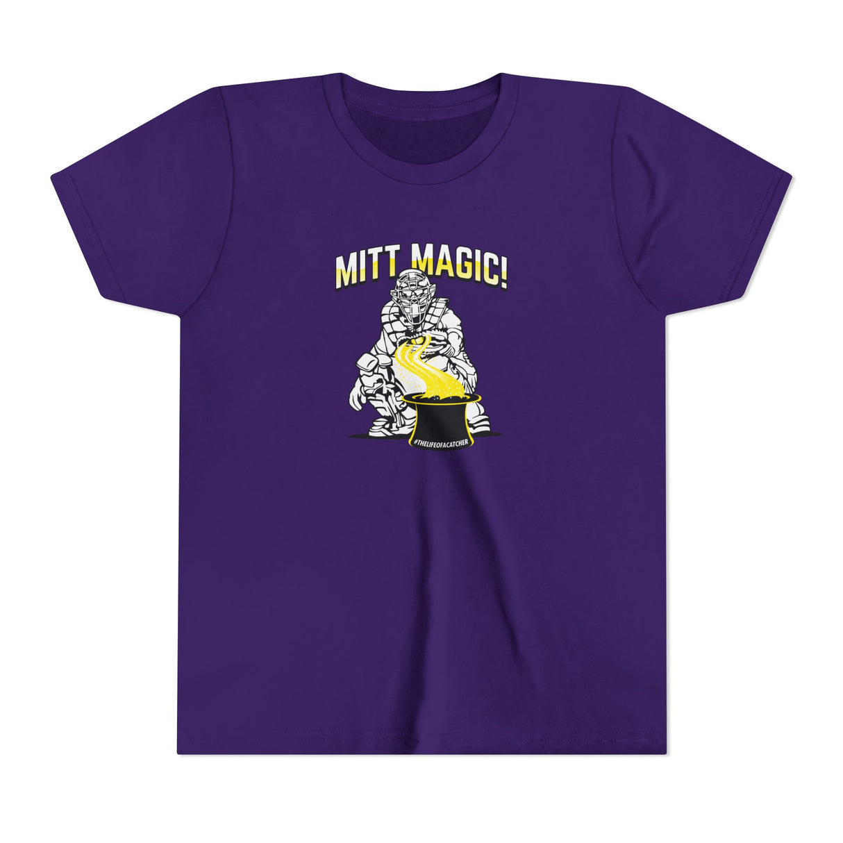 Mitt Magic Youth T-Shirt - Purple