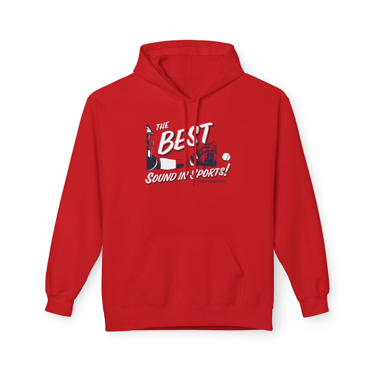 the best sound in sports hoodie red