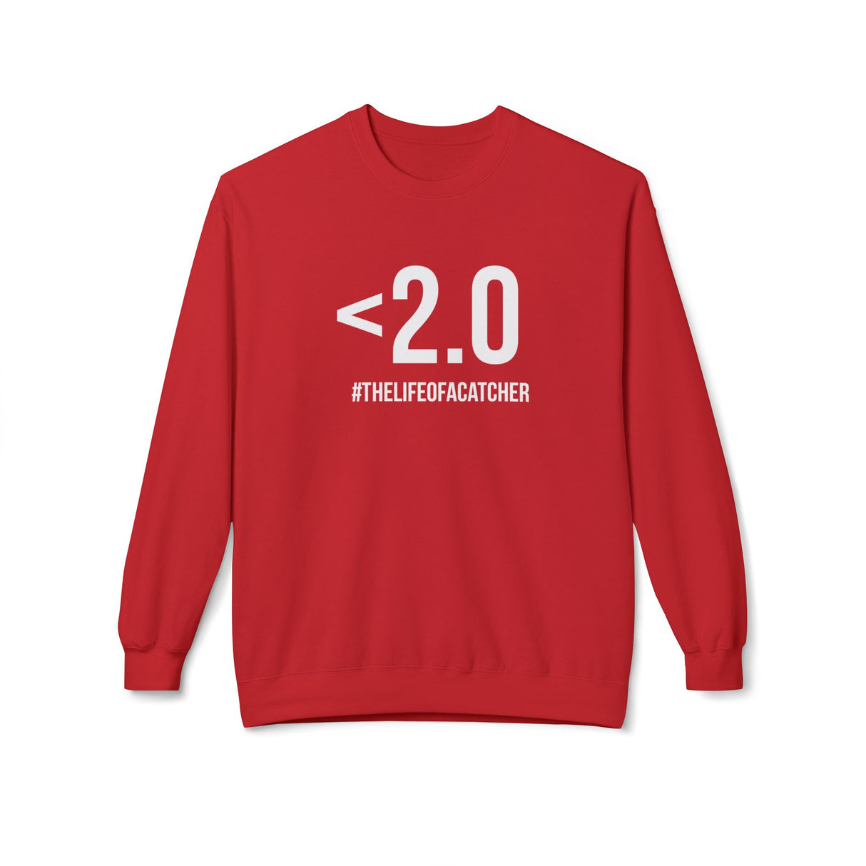 Drop Your Pop <2.0 Unisex Sweatshirt - Red