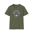 The Catching Guy Logo Mask Unisex T-Shirt - Military Green Front