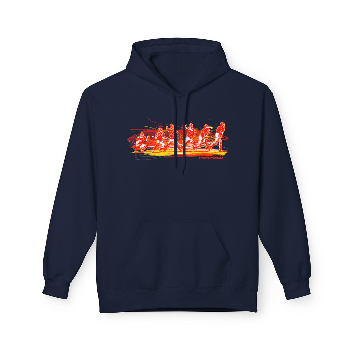 Flash Unisex Hoodie navy