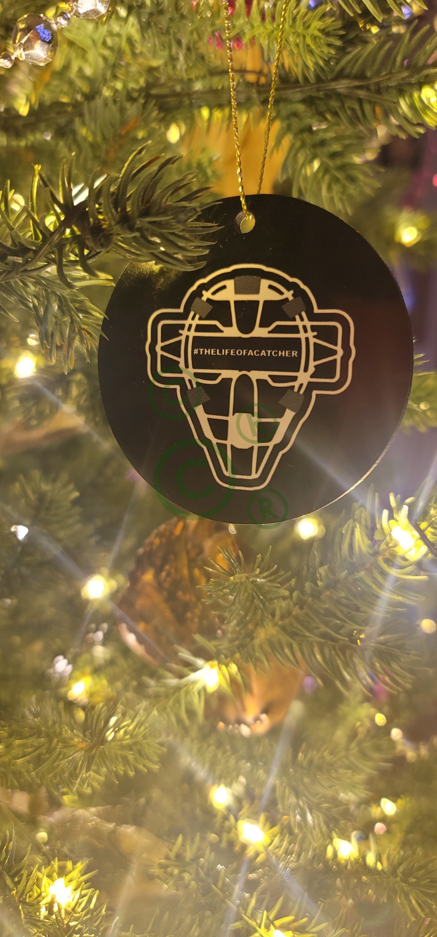 The Catching Guy Baseball Catching Mask Ornament