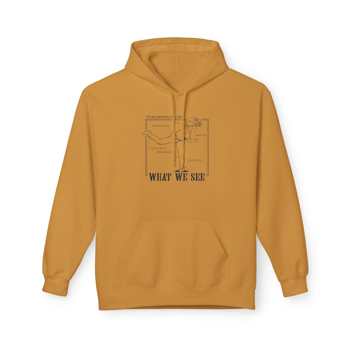 What We See Unisex Hoodie Mustard